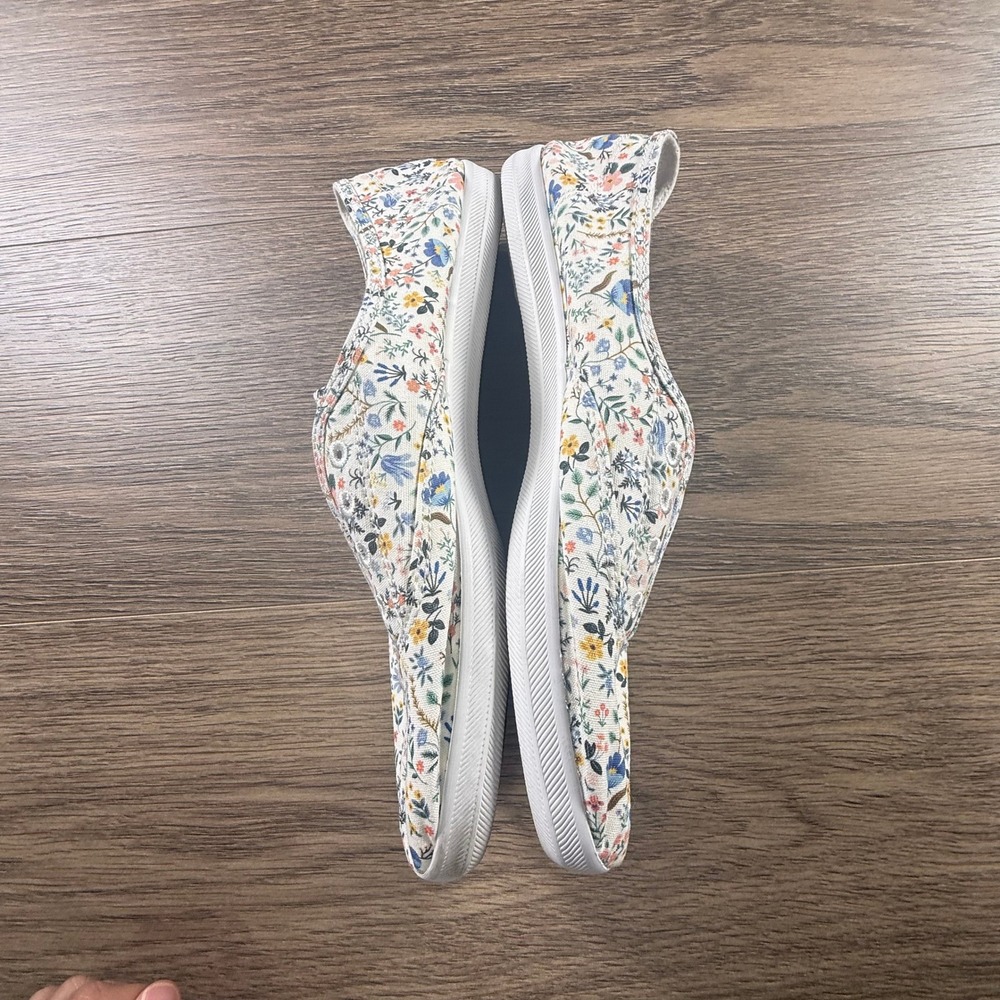 Keds x Rifle Paper Co. Women's Chillax Slip On Sneakers Bramble Fields Size 9 - Picture 9 of 12